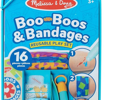 MELISSA & DOUG mängukomplekt Boo-Boo plaastrid ja sidemed