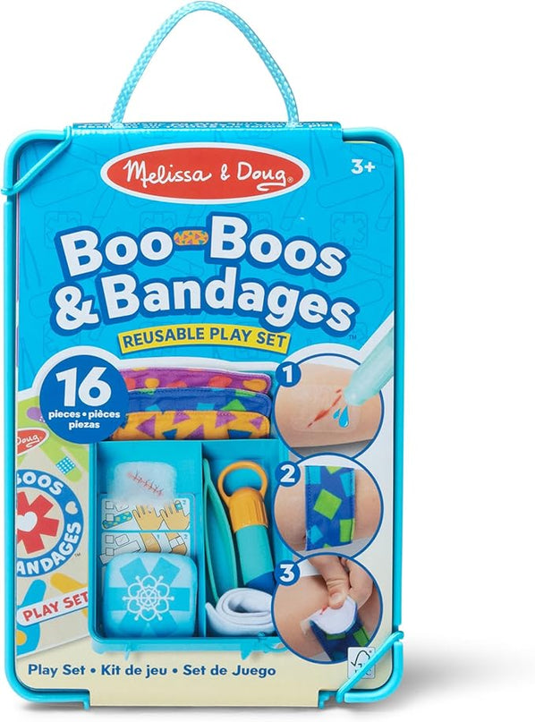 MELISSA & DOUG mängukomplekt Boo-Boo plaastrid ja sidemed