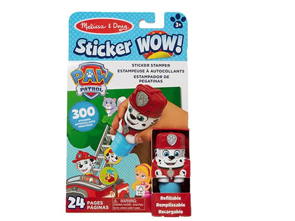 MELISSA & DOUG Sticker WOW! tegevuskomplekt Marshall Paw Patrol