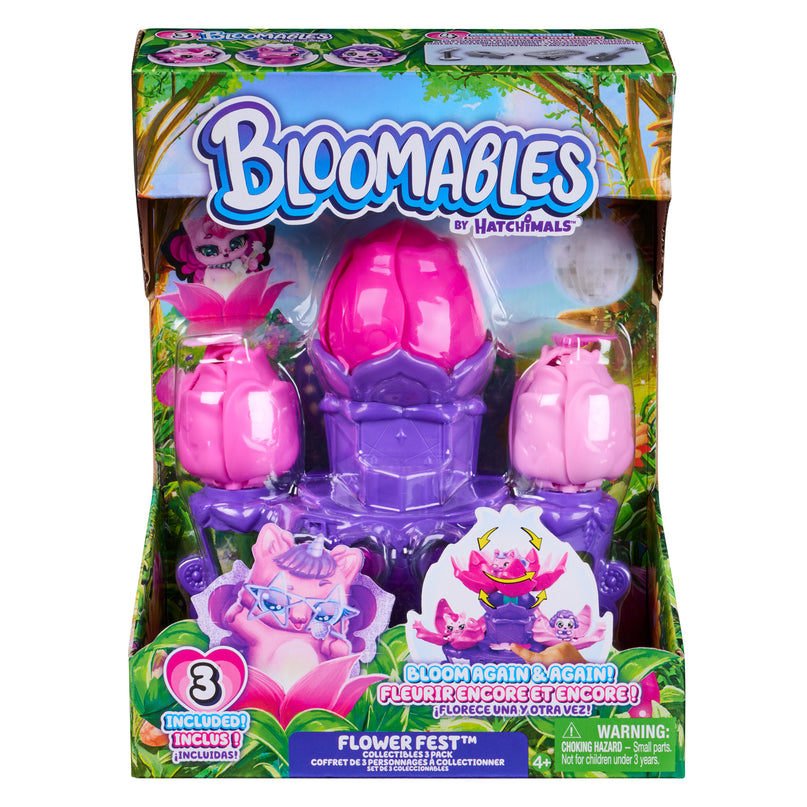 HATCHIMALS mängukomplekt Lillepidu 3-pakk