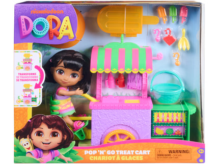 DORA THE EXPLORER mängukomplekt Magusate Maiuste Kärukomplekt