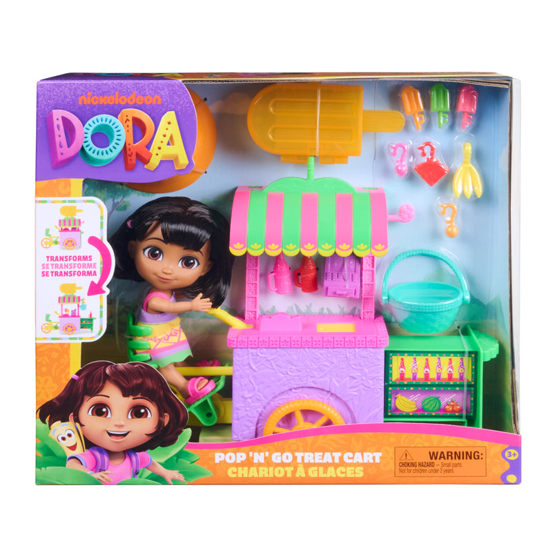 DORA THE EXPLORER mängukomplekt Magusate Maiuste Kärukomplekt