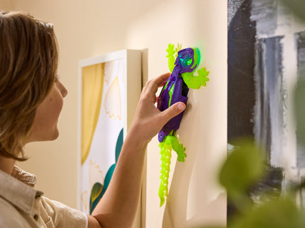 HEX BOTS interaktiivne mänguasi seinal roniv Gecko pimedas helendav