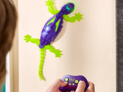 HEX BOTS interaktiivne mänguasi seinal roniv Gecko pimedas helendav