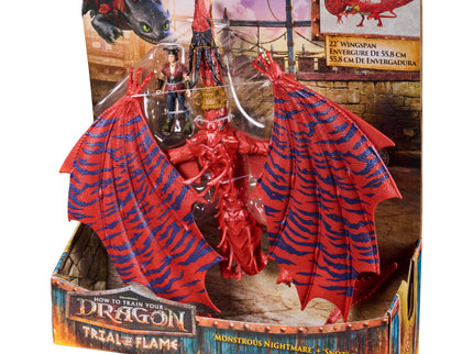 DRAGONS mängukomplekt  Dragon & Viking: Monstrous Nightmare & Snotlout