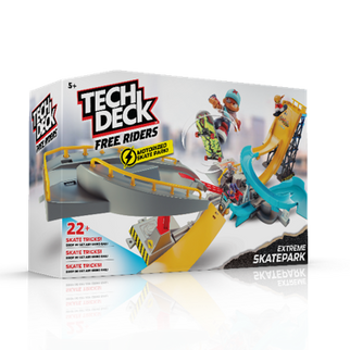 TECH DECK Free Riders Extreme näpurula mängukomplekt