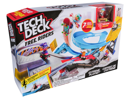 TECH DECK Free Riders Extreme näpurula mängukomplekt