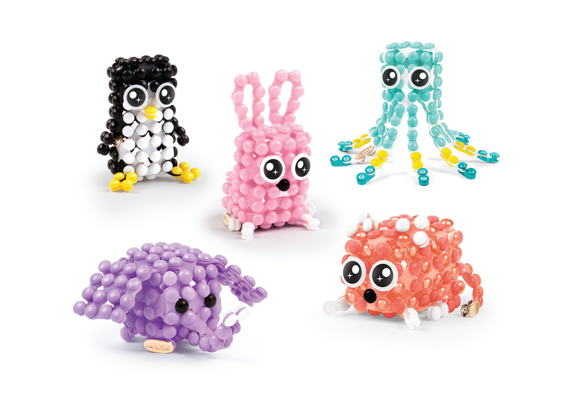 MAKE IT REAL LinXo Käsitoo komplekt Väike 3D tegelane