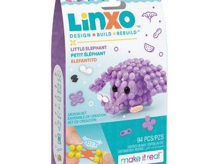 MAKE IT REAL LinXo Käsitoo komplekt Väike 3D tegelane