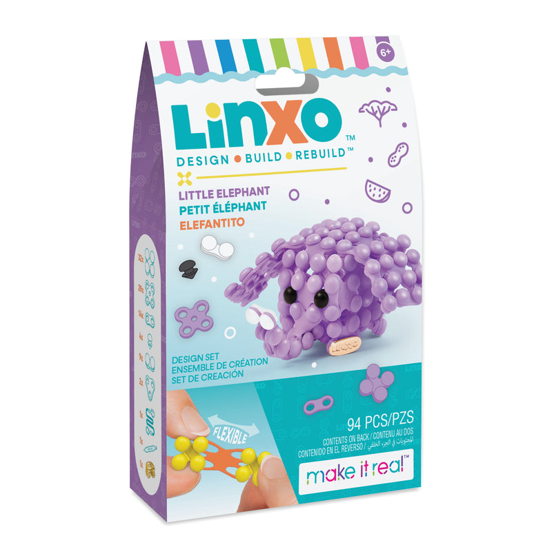 MAKE IT REAL LinXo Käsitoo komplekt Väike 3D tegelane