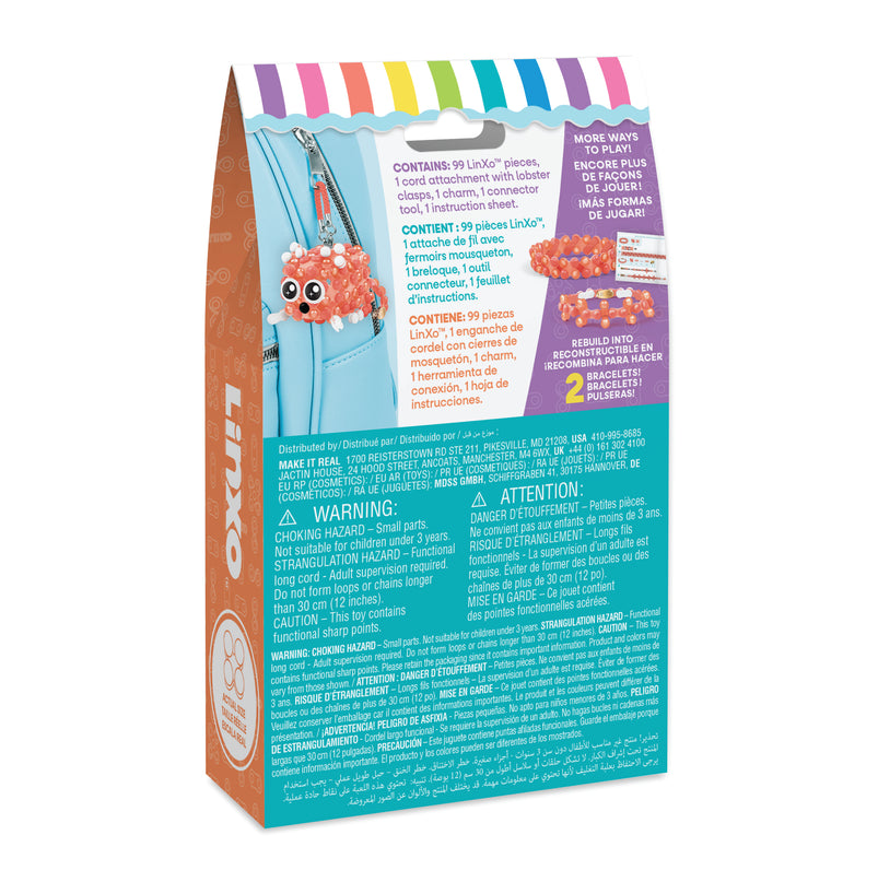 MAKE IT REAL LinXo Käsitoo komplekt Väike 3D tegelane