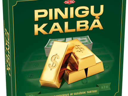 TACTIC Boardgame Money Talks (in Lithuanian lang.)