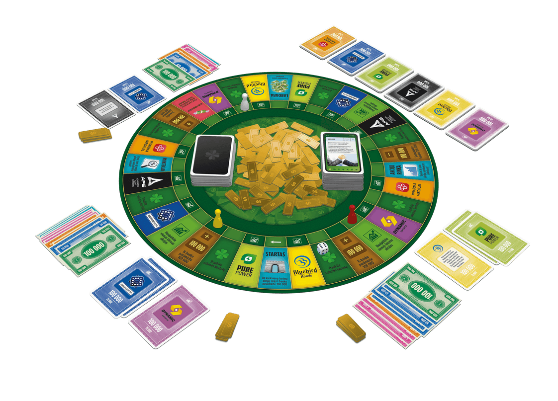 TACTIC Boardgame Money Talks (in Lithuanian lang.)