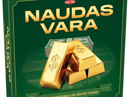 TACTIC Boardgame Money Talks In Latvian lang.