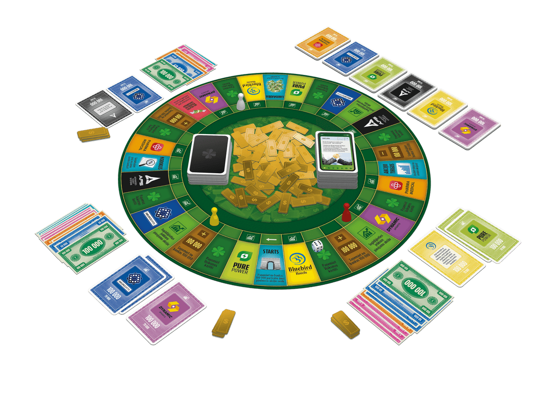 TACTIC Boardgame Money Talks In Latvian lang.