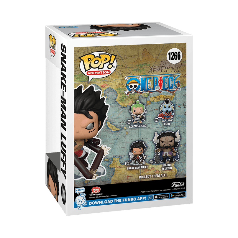 FUNKO POP! vinüülfiguur: One Piece Snake-Man Luffy