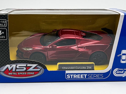 MSZ metallist mudelauto 2024 Chevrolet Corvette C8 Z06 , skaala 1:43