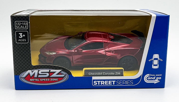 MSZ metallist mudelauto 2024 Chevrolet Corvette C8 Z06 , skaala 1:43