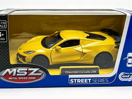 MSZ metallist mudelauto 2024 Chevrolet Corvette C8 Z06 , skaala 1:43