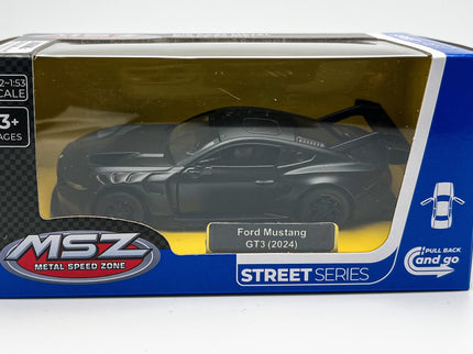 MSZ metallist mudelauto 2024 Ford Mustang GT3, skaala 1:42