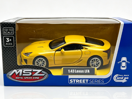 MSZ metallist mudelauto Lexus LFA, skaala 1:43