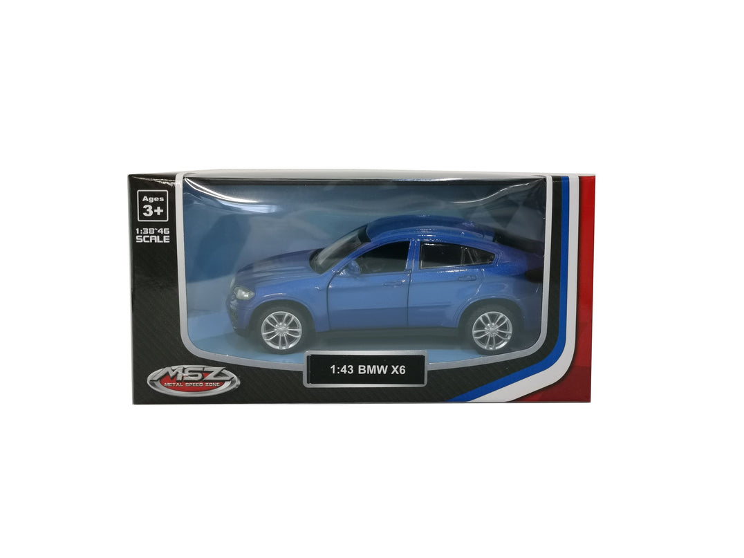 MSZ metallist mudelauto BMW X6, skaala 1:43