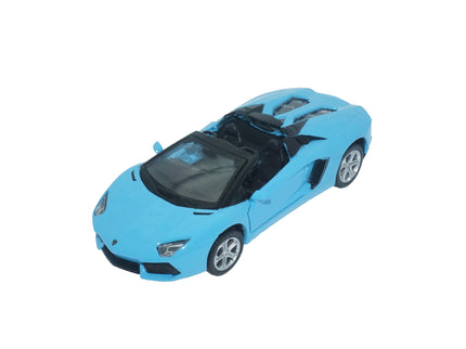 MSZ metallist mudelauto Lamborghini Aventador Roadster, skaala 1:43