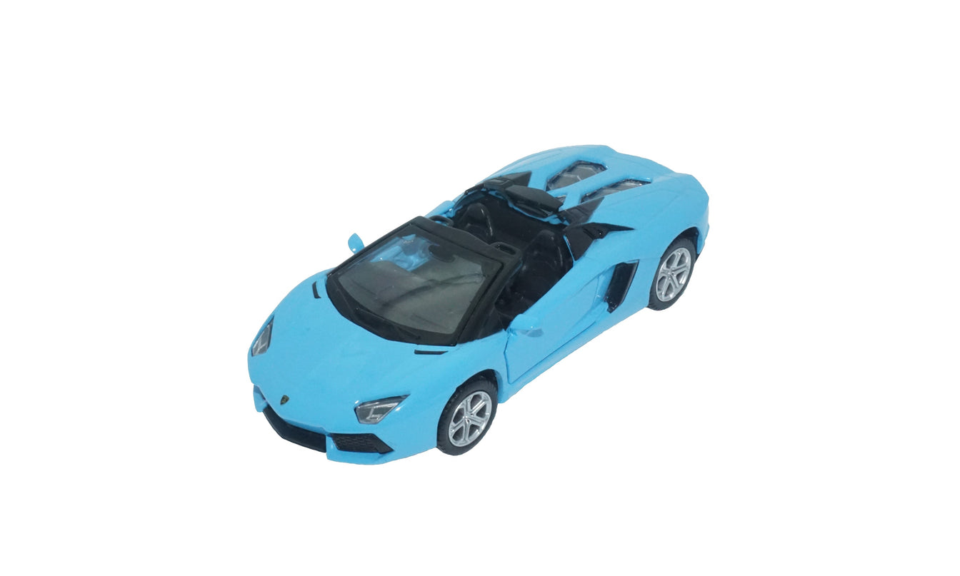 MSZ metallist mudelauto Lamborghini Aventador Roadster, skaala 1:43