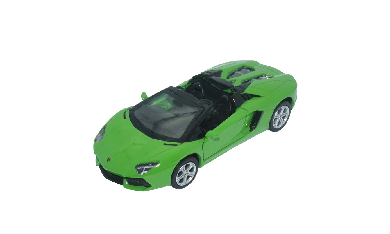 MSZ metallist mudelauto Lamborghini Aventador Roadster, skaala 1:43