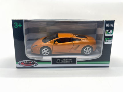 MSZ metallist mudelauto Lamborghini Gallardo LP560-4, skaala 1:43