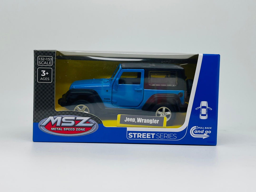 MSZ metallist mudelauto Jeep Wrangler, 1:42
