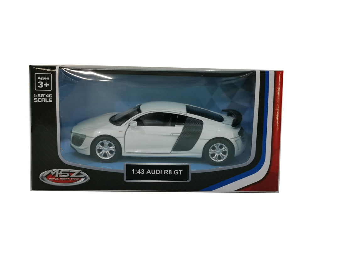 MSZ metallist mudelauto Audi R8 GT, skaala 1:43