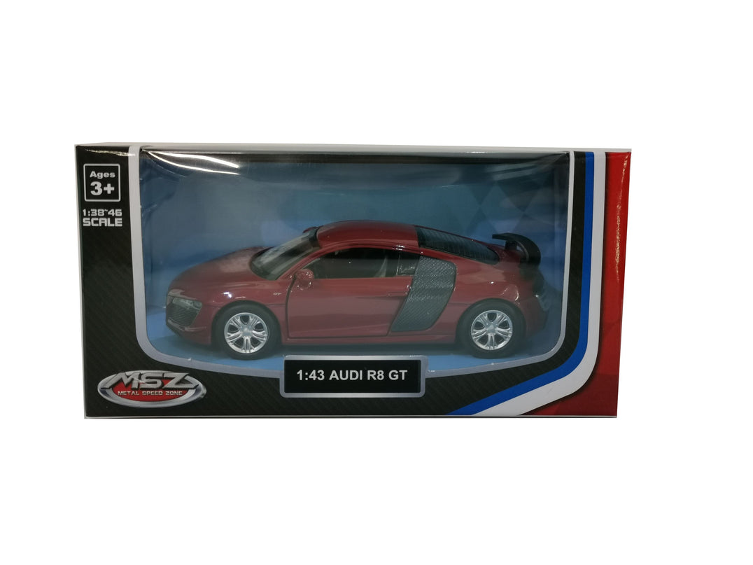 MSZ metallist mudelauto Audi R8 GT, skaala 1:43