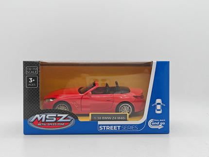 MSZ metallist mudelauto BMW Z4 M30i, skaala 1:38