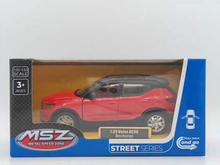 MSZ metallist mudelauto Volvo XC40 Recharge, skaala 1:39
