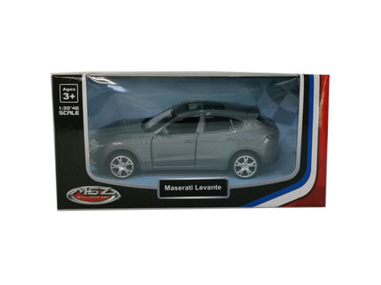 MSZ metallist mudelauto Maserati Levante, skaala 1:43