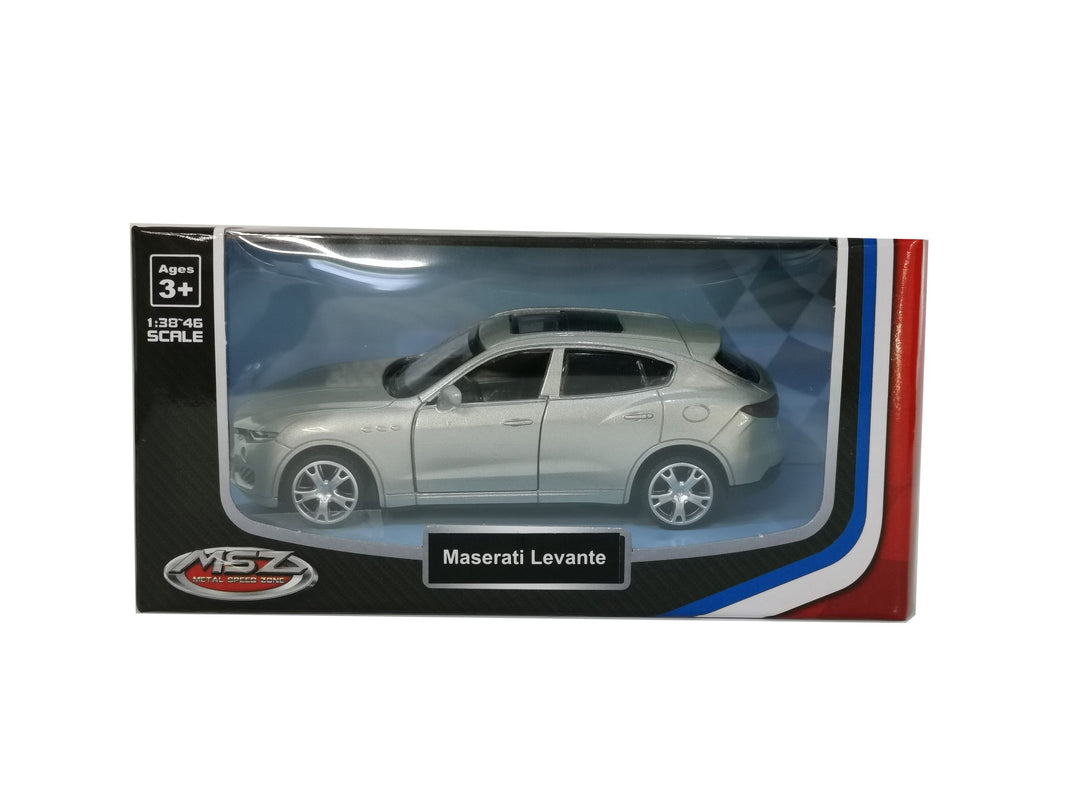 MSZ metallist mudelauto Maserati Levante, skaala 1:43