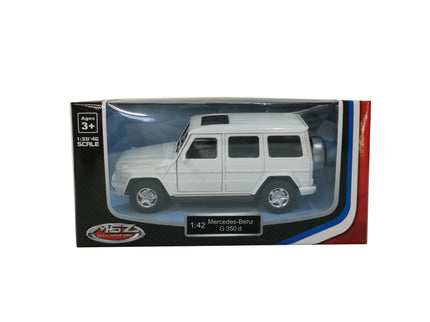 MSZ metallist mudelauto Mercedes-Benz G350d, skaala 1:42