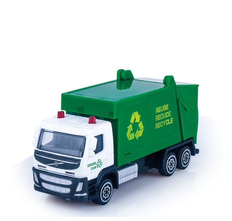MSZ metallist mudelauto Volvo prügiauto, skaala 1:72