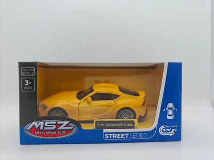 MSZ metallist mudelauto Toyota GR Supra, skaala 1:38