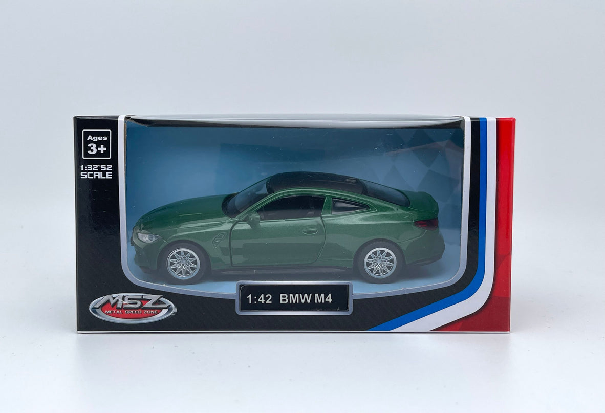 MSZ metallist mudelauto BMW M4 (G82), skaala 1:42