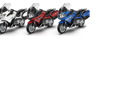 MSZ metallist mudelmootorratas BMW R 1250 RT, skaala 1:18
