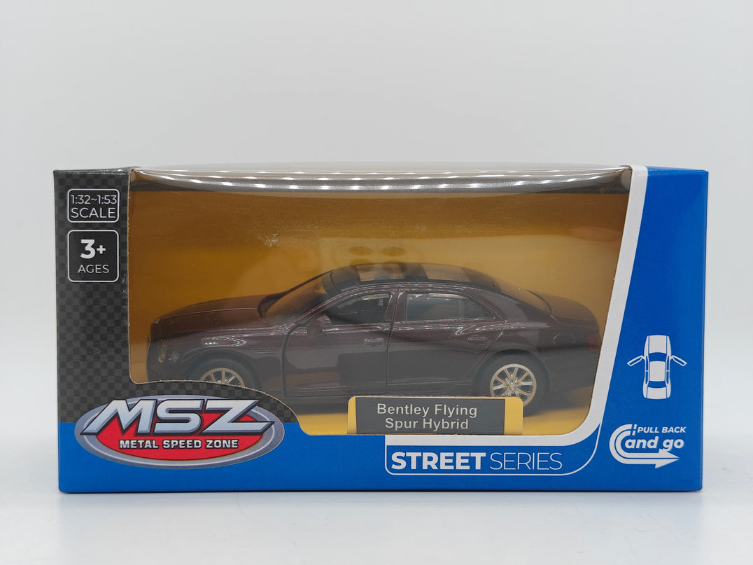 MSZ metallist mudelauto Bentley Fluying Spur Hybrid, skaala 1:47