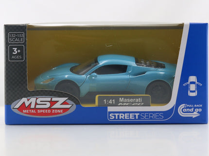 MSZ metallist mudelauto Maserati MC20, skaala 1:41