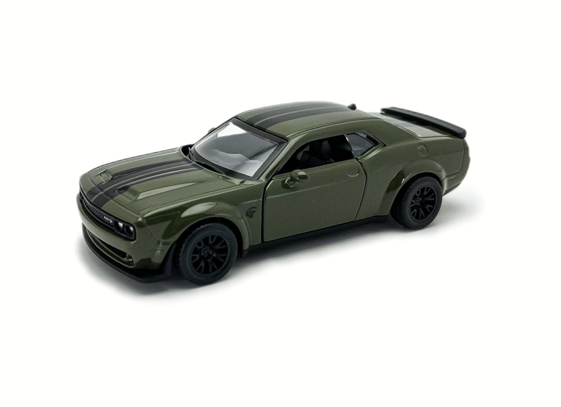 MSZ metallist mudelauto 2022 Dodge Challenger SRT Jailbreak, skaala 1:44