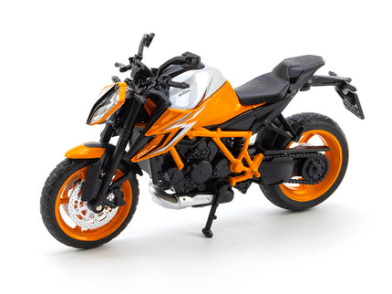 MSZ metallist mudel mootorratas KTM 1290 Super Duke R, skaala 1:18