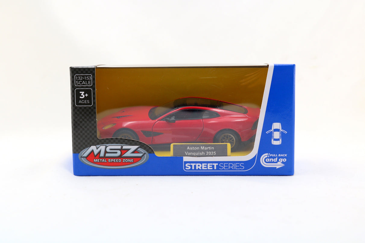 MSZ metallist mudelauto Aston Martin Vanquish, skaala 1:41