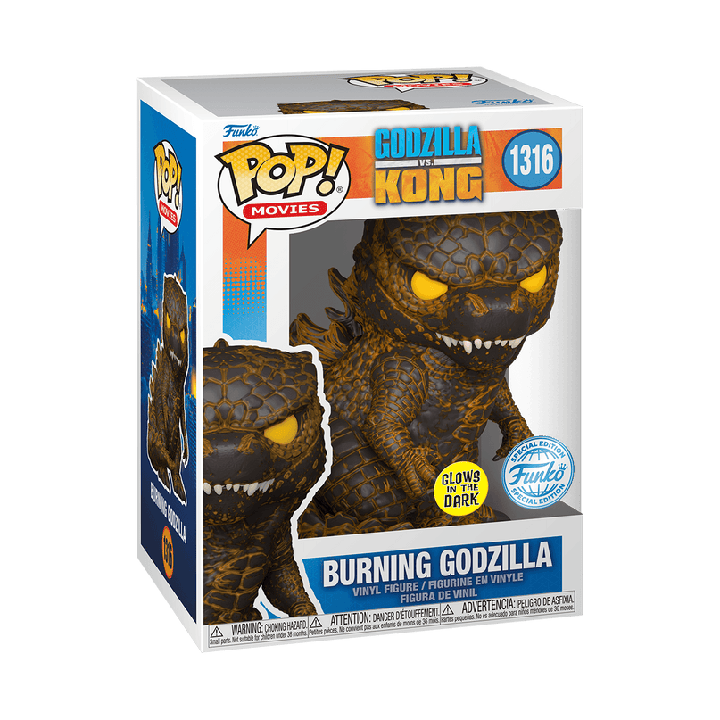 FUNKO POP! Vinyl Figuur: Godzilla - Burning Godzilla