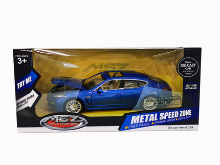 MSZ metallist mudelauto Porsche Panamera S, skaala 1:24