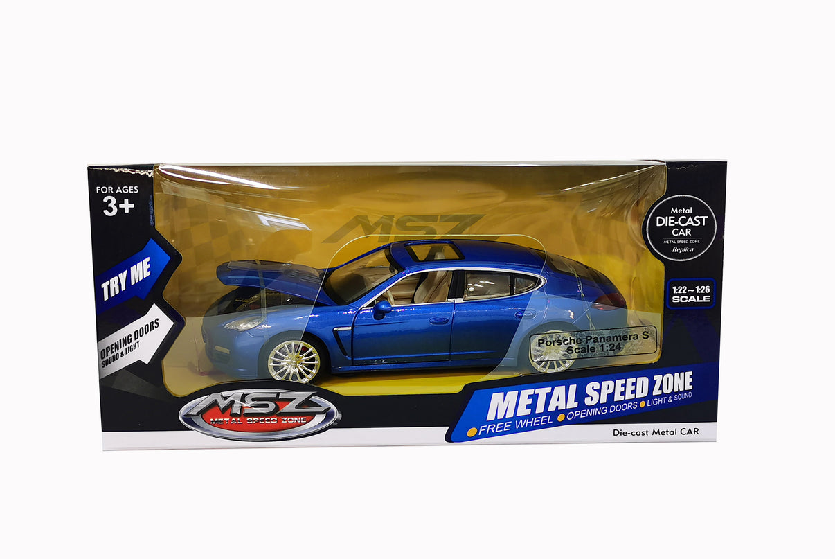 MSZ metallist mudelauto Porsche Panamera S, skaala 1:24